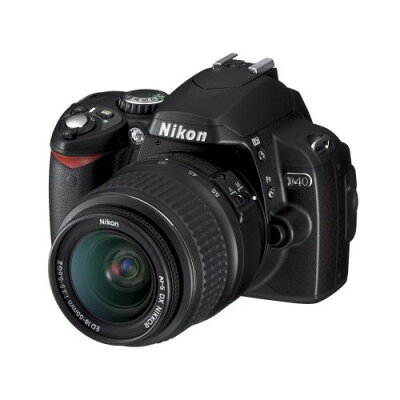 【楽天市場】ニコン Nikon デジタル一眼レフカメラ D40 レンズキット BLACK | 価格比較 - 商品価格ナビ